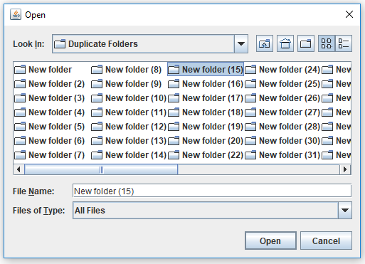 JJ Clean FF Browse Window